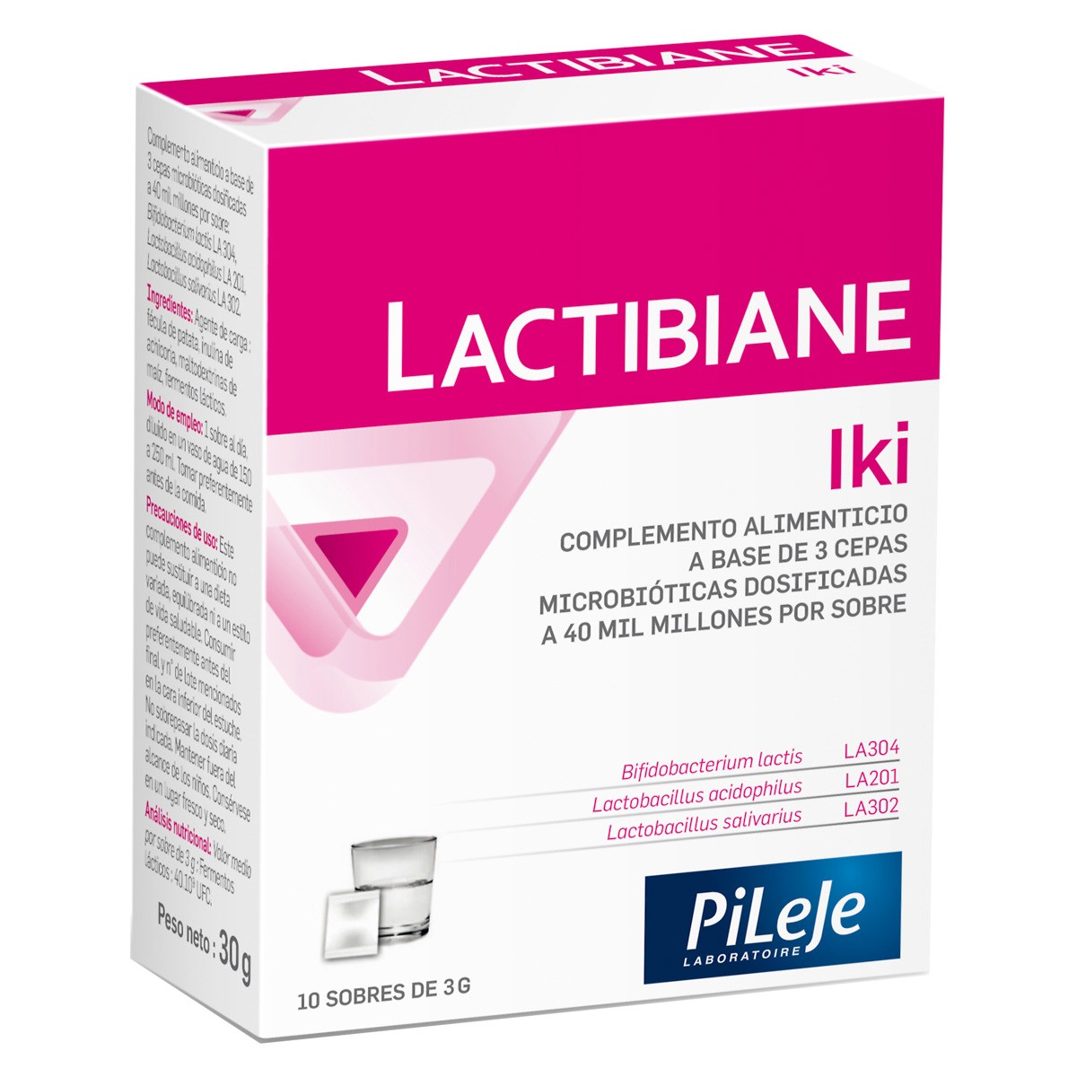 Pileje Complemento alimenticio Lactibiane Iki 10 sobres