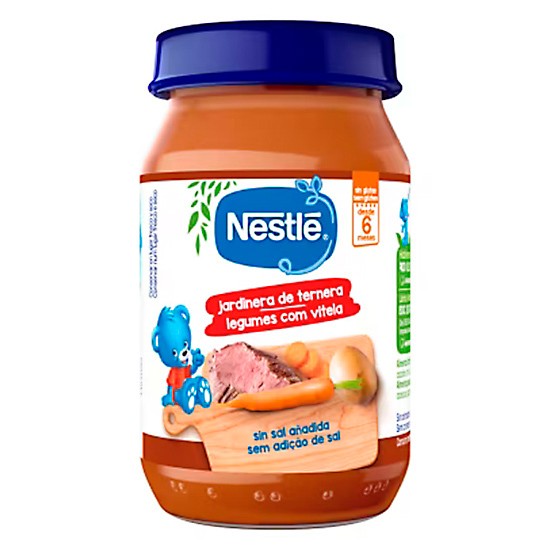 Nestlé tarrito jardinera de ternera 190g